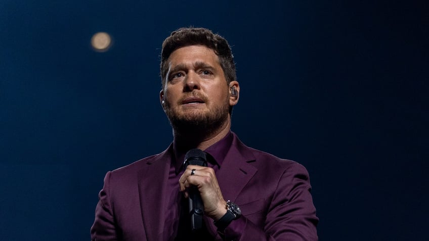 Michael Bublé onstage