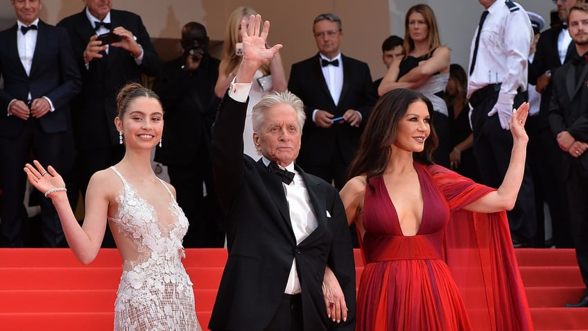 Catherine Zeta-Jones, Michael Douglas and daughter Carys Zeta Douglas