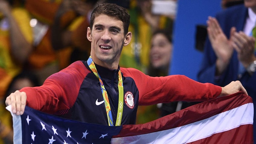 Michael Phelps in 2016