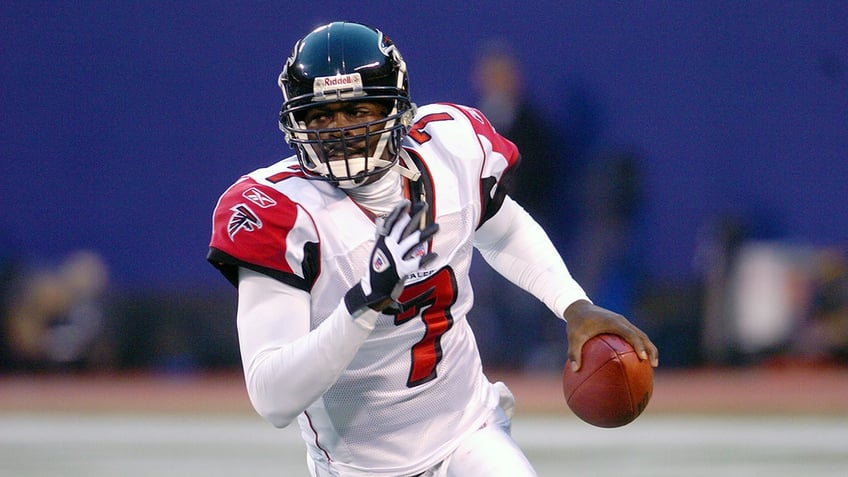 Michael Vick rushing