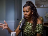 Michelle Obama says she's 'so glad' she never had a son, says he 'would have been a Barack Obama'