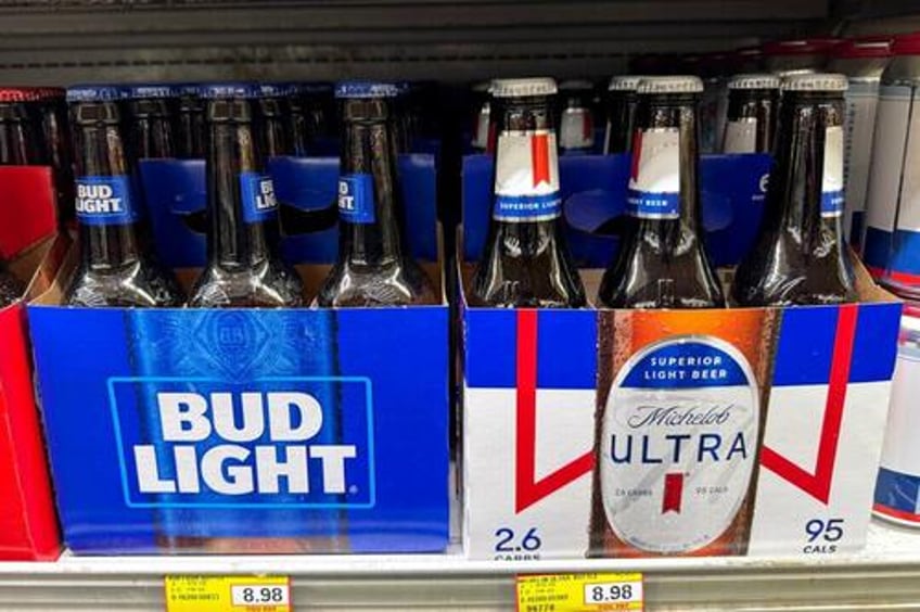 michelob ultra surpasses bud light as top draft beer data shows