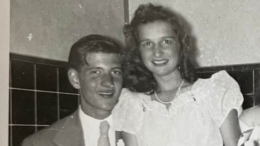 Bill Hassinger and Joanne Blakkan attend prom together 1979 credit Linda Blakkan