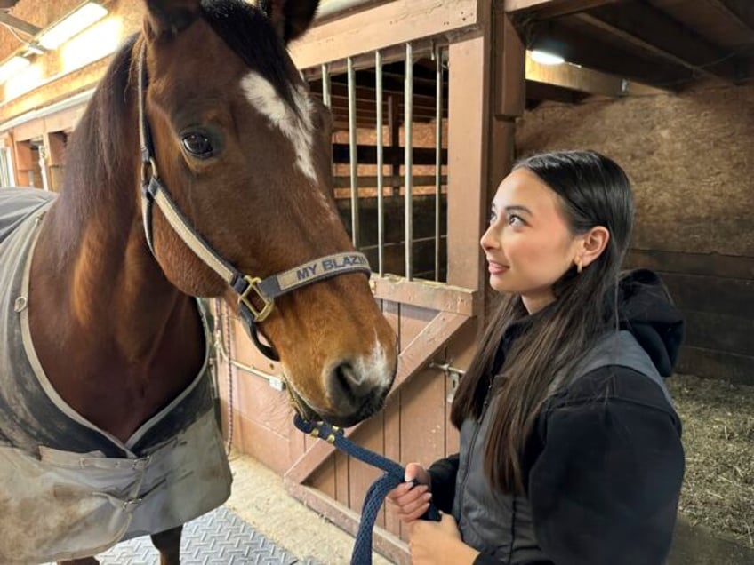 michigan school shooting survivor heals with surgery a trusted horse and a chance to tell her story