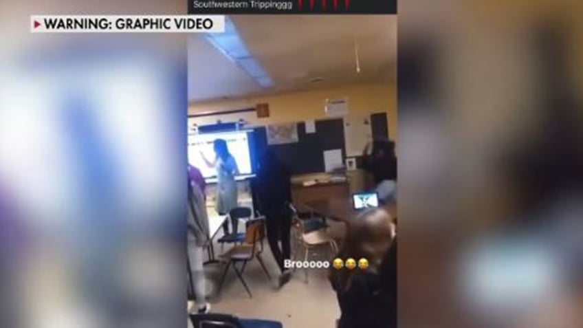 michigan teacher going back to work after getting smacked in head with chair thrown by student in viral video