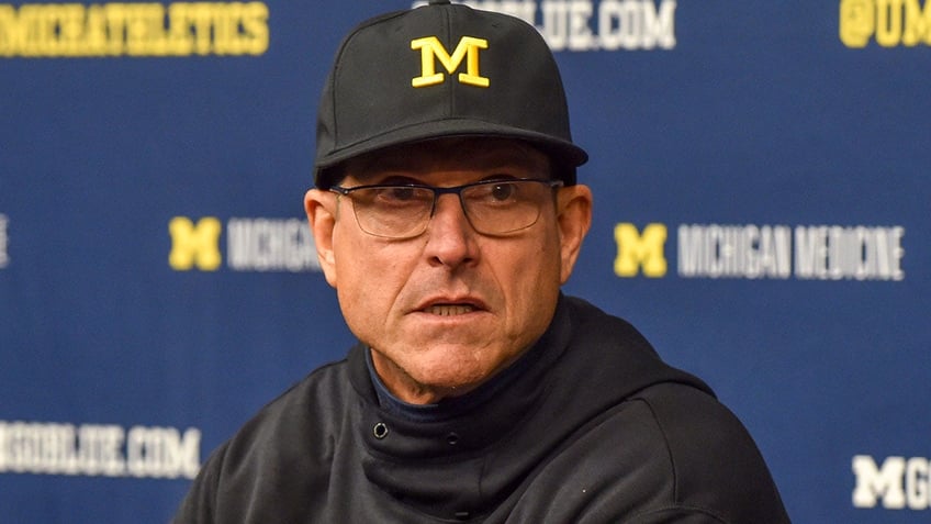 michigans jim harbaugh facing 4 game suspension report