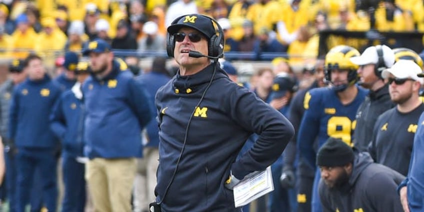 michigans jim harbaugh to serve school imposed 3 game suspension reports