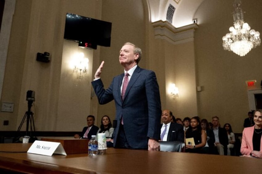 Microsoft President Brad Smith spent more than three hours answering questions from member