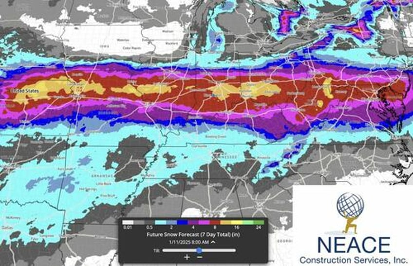 mid atlantic snow drought may end in days 