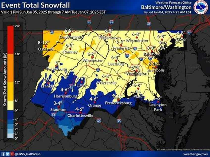 mid atlantic snow drought may end in days 