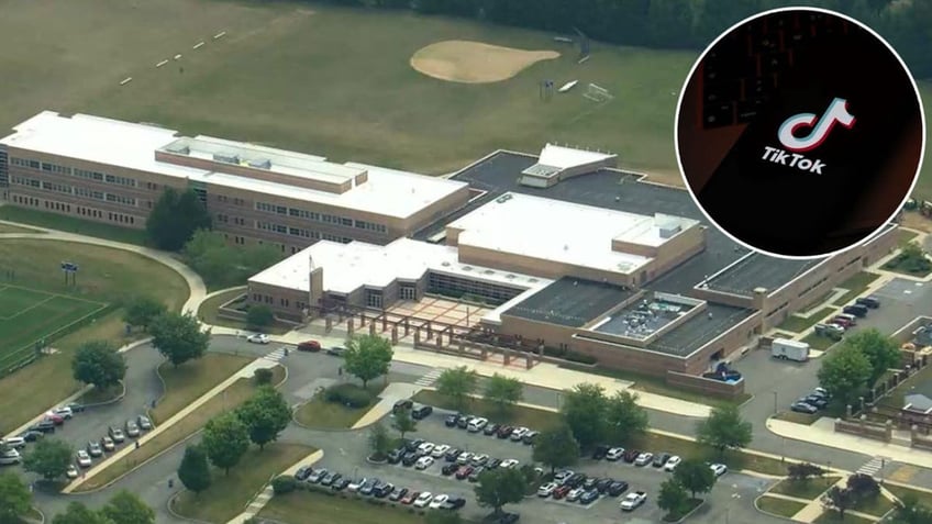 Pennsylvania school from am aerial view