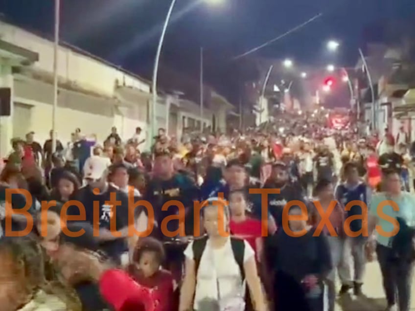 migrant caravan starts in southern mexico confirming breitbart texas report