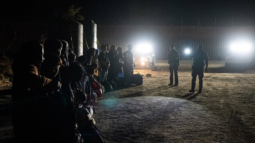 Migrants Cross Into U.S. From Mexico Through Abandoned Railroad