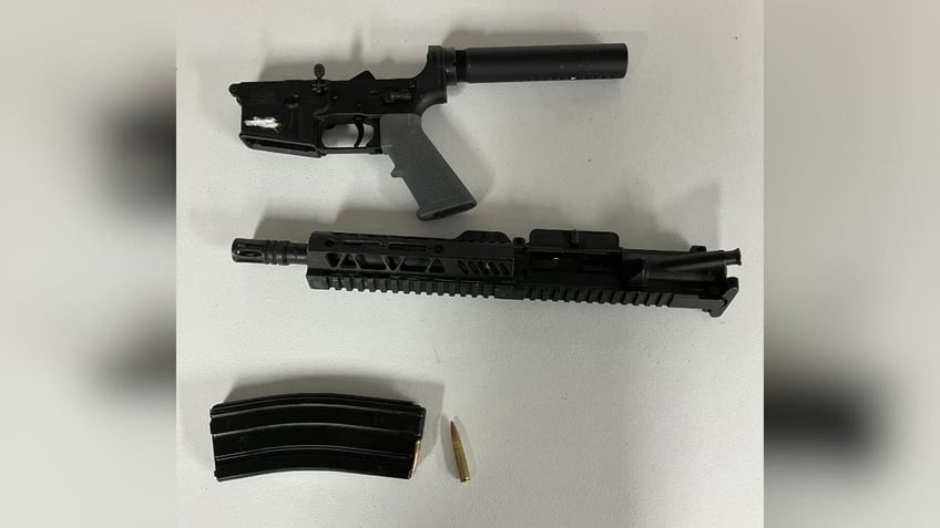 The AR-15 confiscated by the NYPD