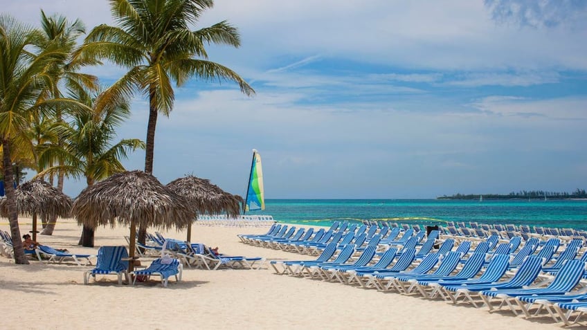 beach in Nassau, The Bahamas