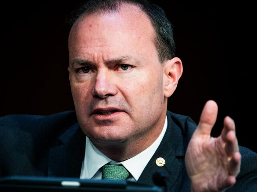 UNITED STATES - SEPTEMBER 13: Sen. Mike Lee, R-Utah., questions Peiter Mudge Zatko, former