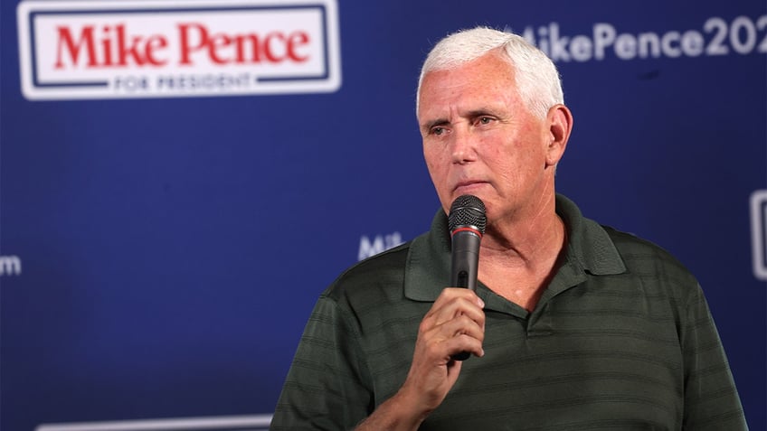 mike pence suggests trump desantis share blame in israel attack for signaling retreat on the world stage