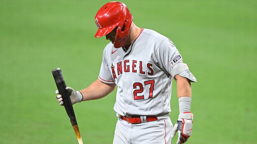 mike trout holds back tears discussing another disappointing angels season its been hard on me