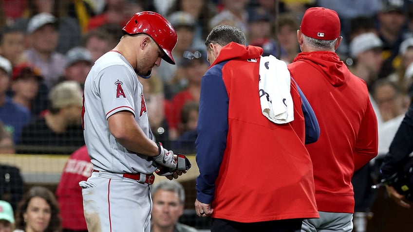 mike trout holds back tears discussing another disappointing angels season its been hard on me