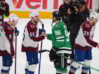 Mikko Rantanen has 4-point 3rd period for Stars to unbelievably knock former team out of playoffs