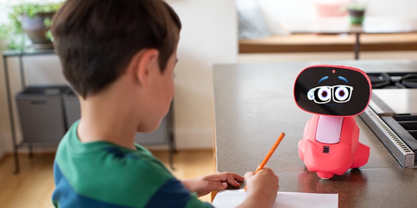 miko the ai robot teaches kids through conversation very personalized experience