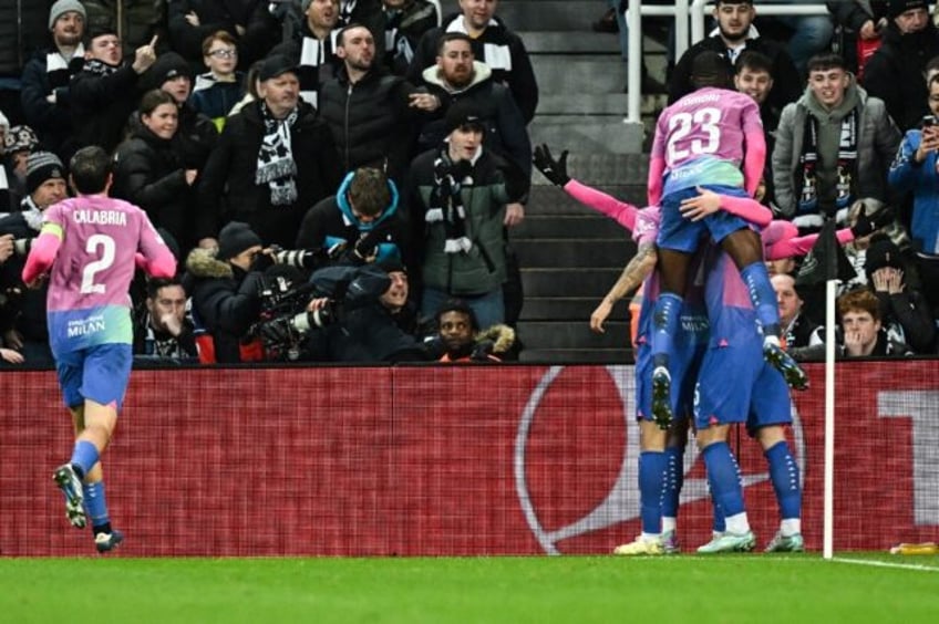 Samuel Chukwueze's late winner sent Newcastle crashing out of Europe