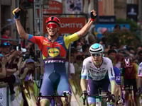Milan grabs Dauphine stage victory and overall lead