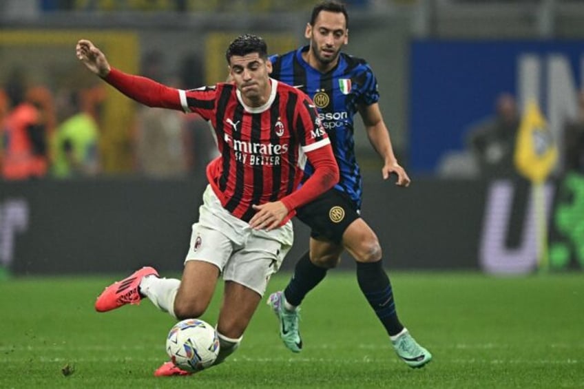 AC Milan forward Alvaro Morata