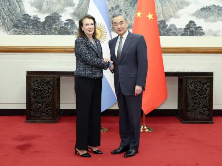 Chinese Foreign Minister Wang Yi, also a member of the Political Bureau of the Communist P