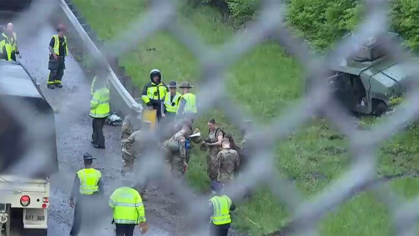 West Chester, Ohio Army Humvee crash