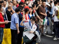 Millions of Chinese students start exams in biggest ‘gaokao’ ever