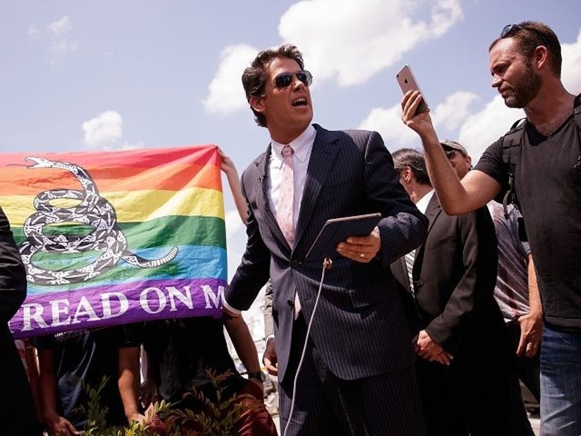 milo at gays for trump were at war