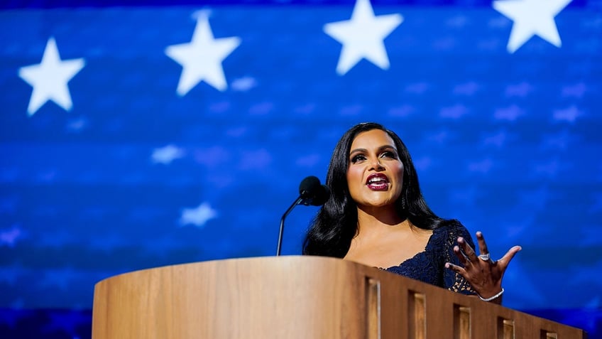 Mindy Kaling speaks at DNC