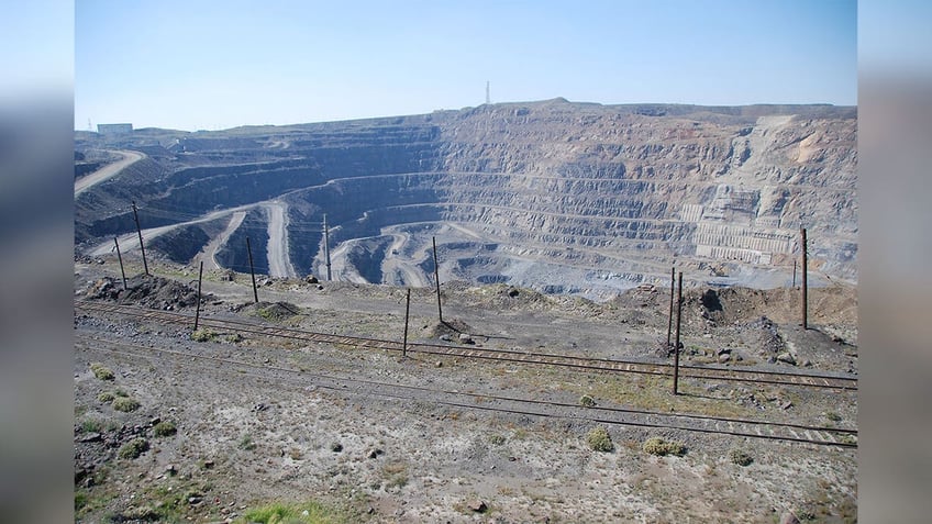 China and other BRICS nations can hurt the US military by restricting rare earth minerals. FILE: A Rare-Earth mine is seen in Baiyun'ebo or Bayan Obo, a mining town in Inner Mongolia in China.