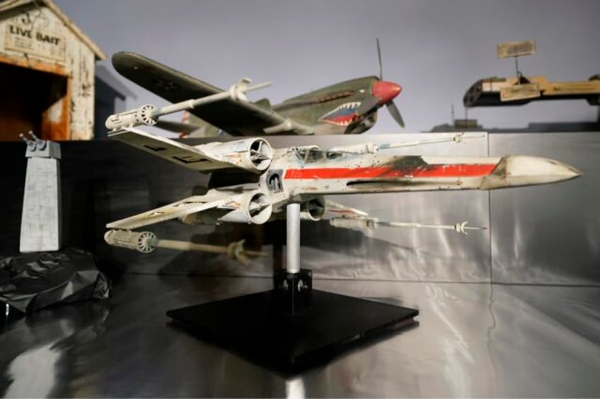 miniature star wars x wing gets over 3 million at auction of hollywood model makers collection