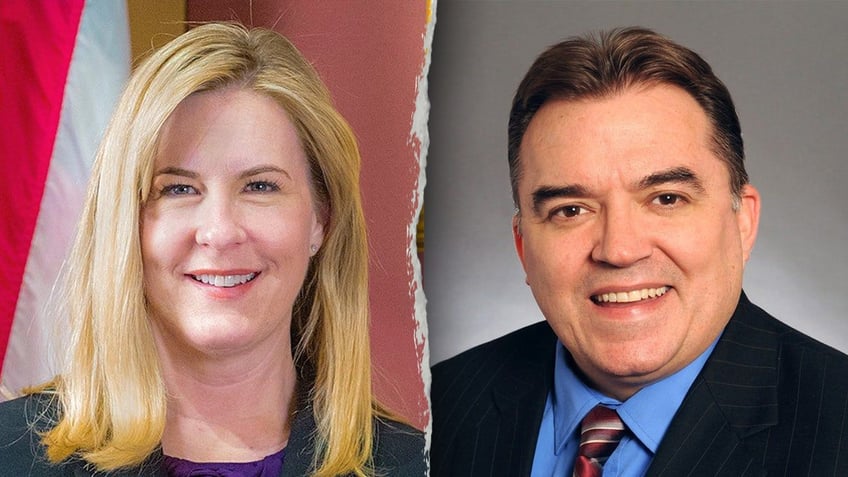 Emerita Melissa Hoffman and Sen. John Hoffman