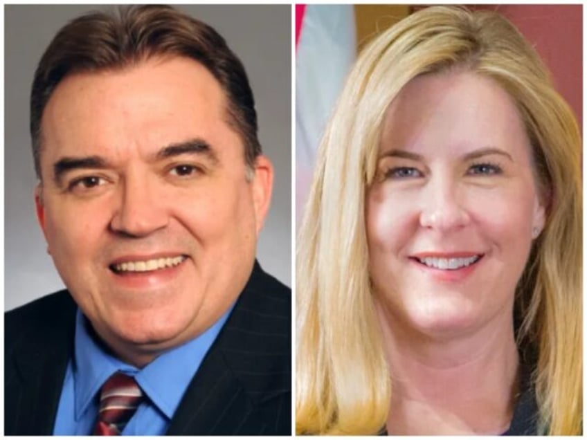 Minnesota State Senator John Hoffman and State Representative Melissa Hortman (Minnesota S