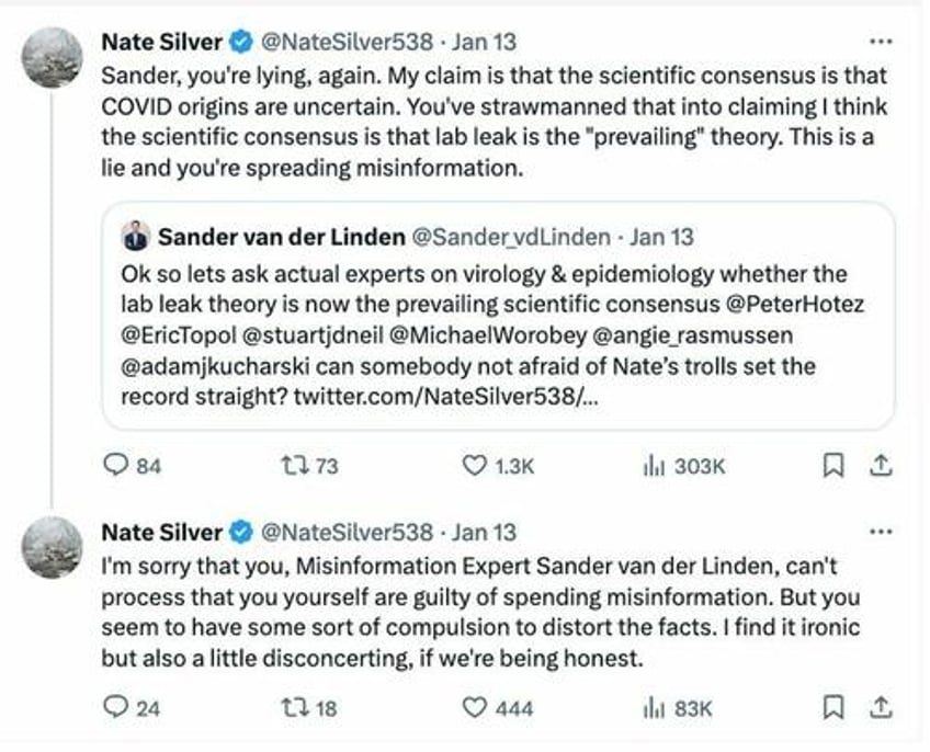 misinformation researcher sander van der linden caught lying spreading misinformation