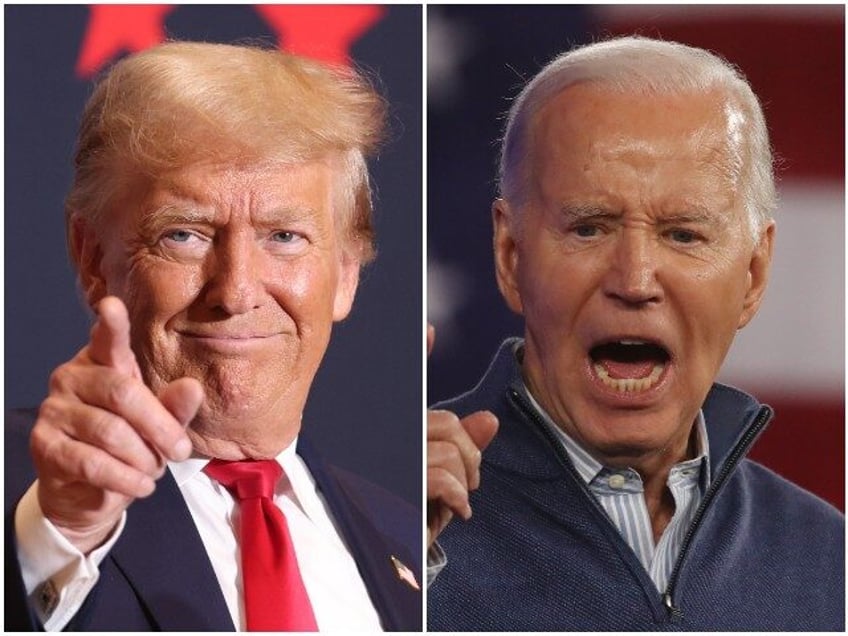 Donald Trump and Joe Biden