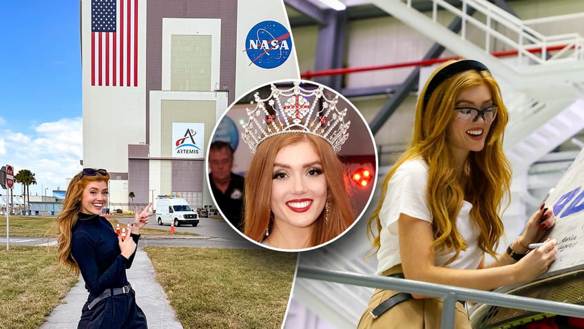 miss england is invited to tour nasas kennedy space center after expressing dream of being an astronaut