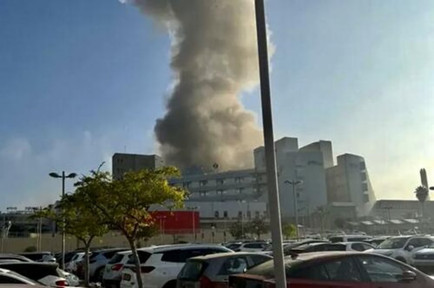 missile causes extensive damage to israeli hospital idf bombs inactive iranian reactor