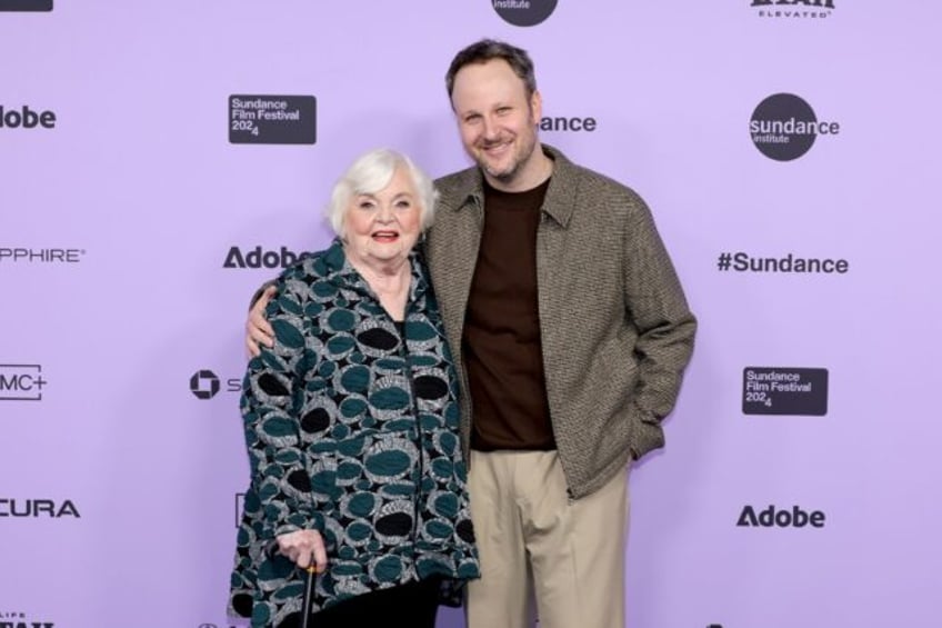 June Squibb and Josh Margolin attend the "Thelma" Premiere during the 2024 Sundance Film Festival at The Ray Theatre on January 18, 2024 in Park City, Utah