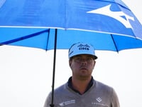 Mitchell leads, Lowry charges and Rory five back at rainy Truist