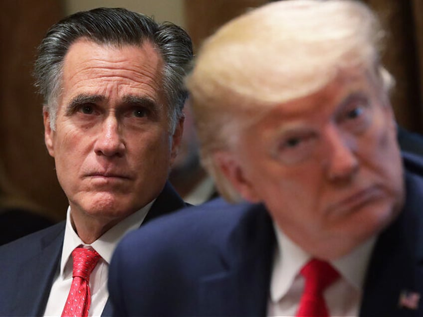 mitt romney asks gop donors to pressure low polling candidates out of 2024 race to defeat trump