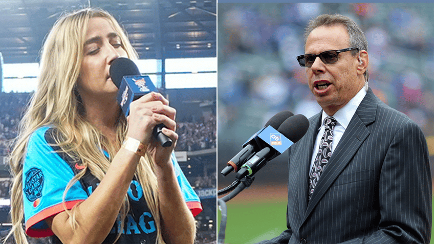 Ingrid Andress and Howie Rose