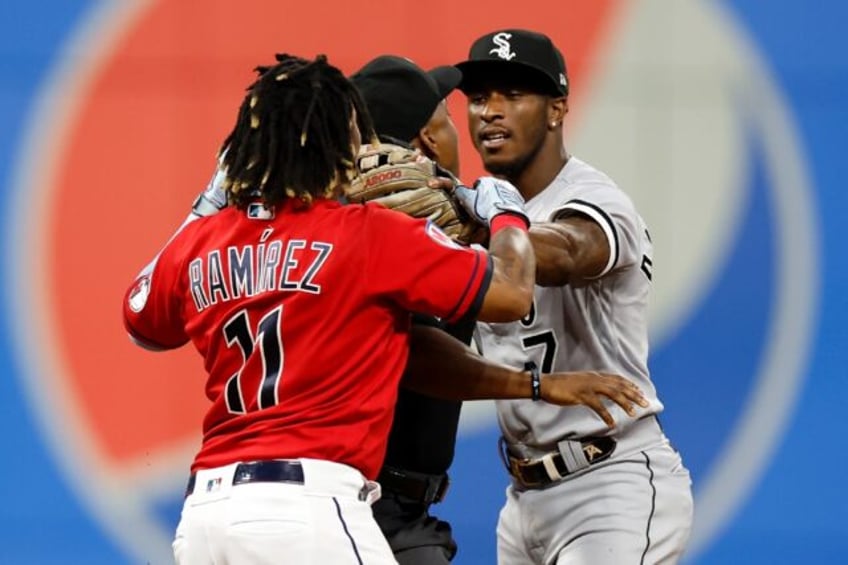 mlb suspends six for roles in white sox guardians brawl