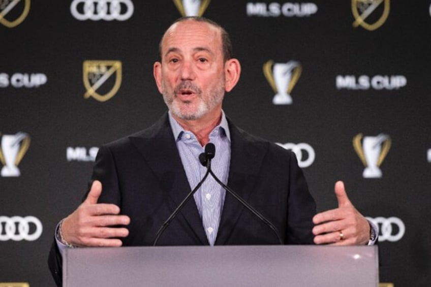 MLS commissioner Don Garber saw the new season start with replacement referees due to a la