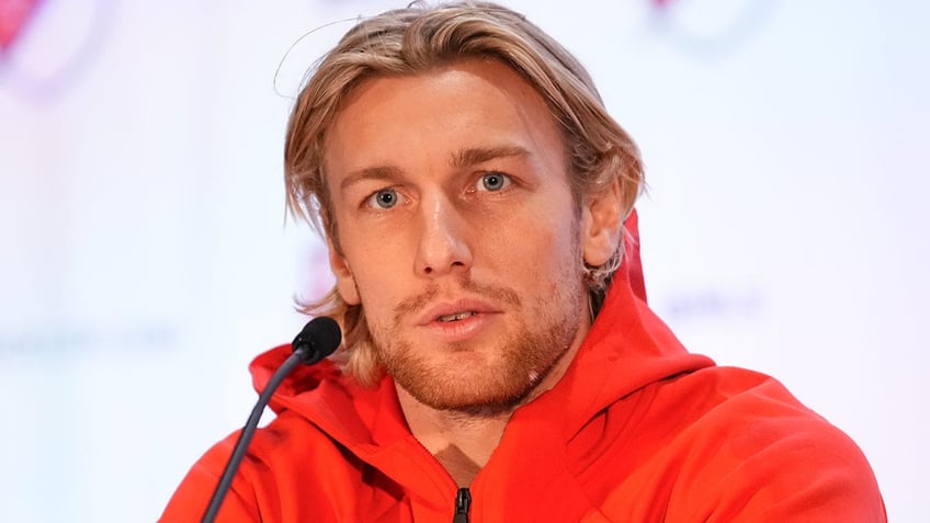 Emil Forsberg at MLS Media Day