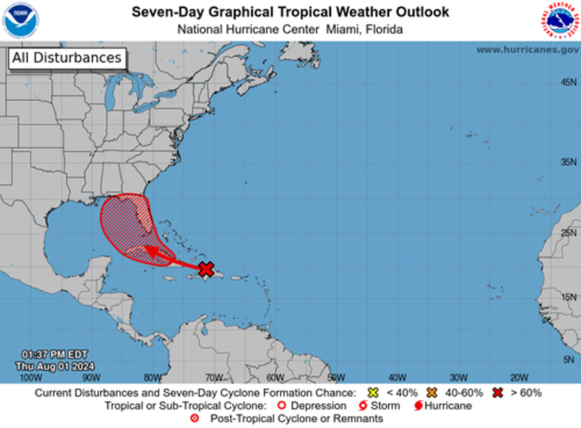 models show growing threats in tropics could impact west coast of florida 