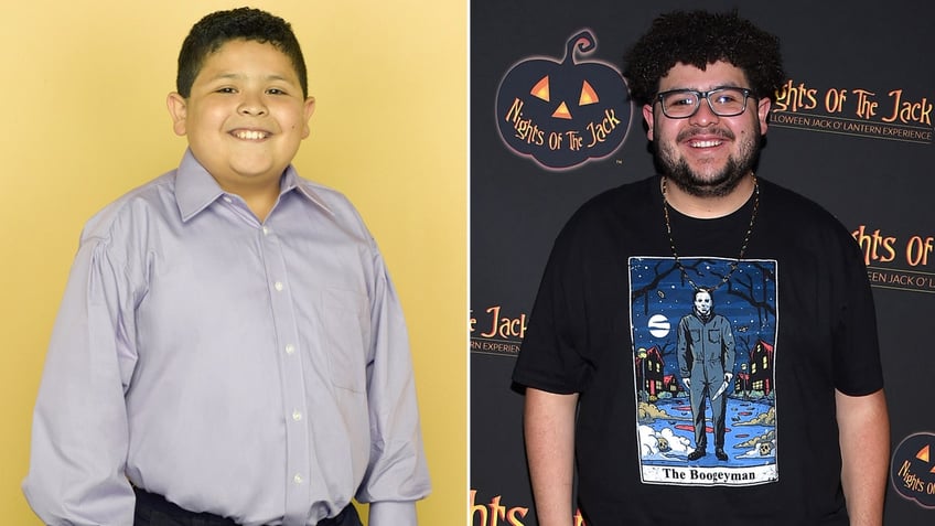 Rico Rodriguez then and now split